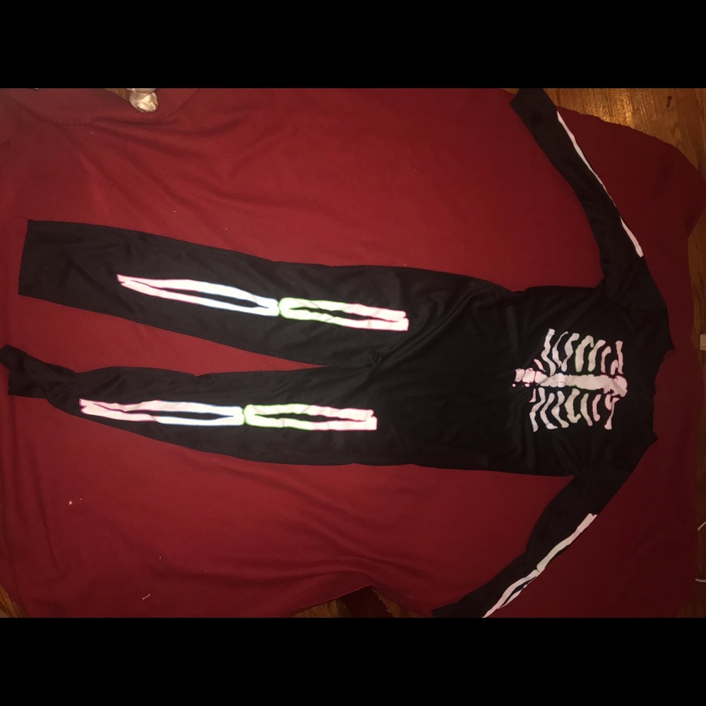 Reflective Skeleton Costume